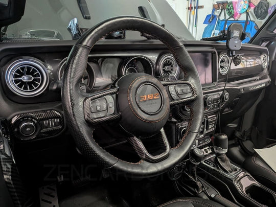 2018 + Jeep JL Wrangler/Gladiator Custom Airbag Cover