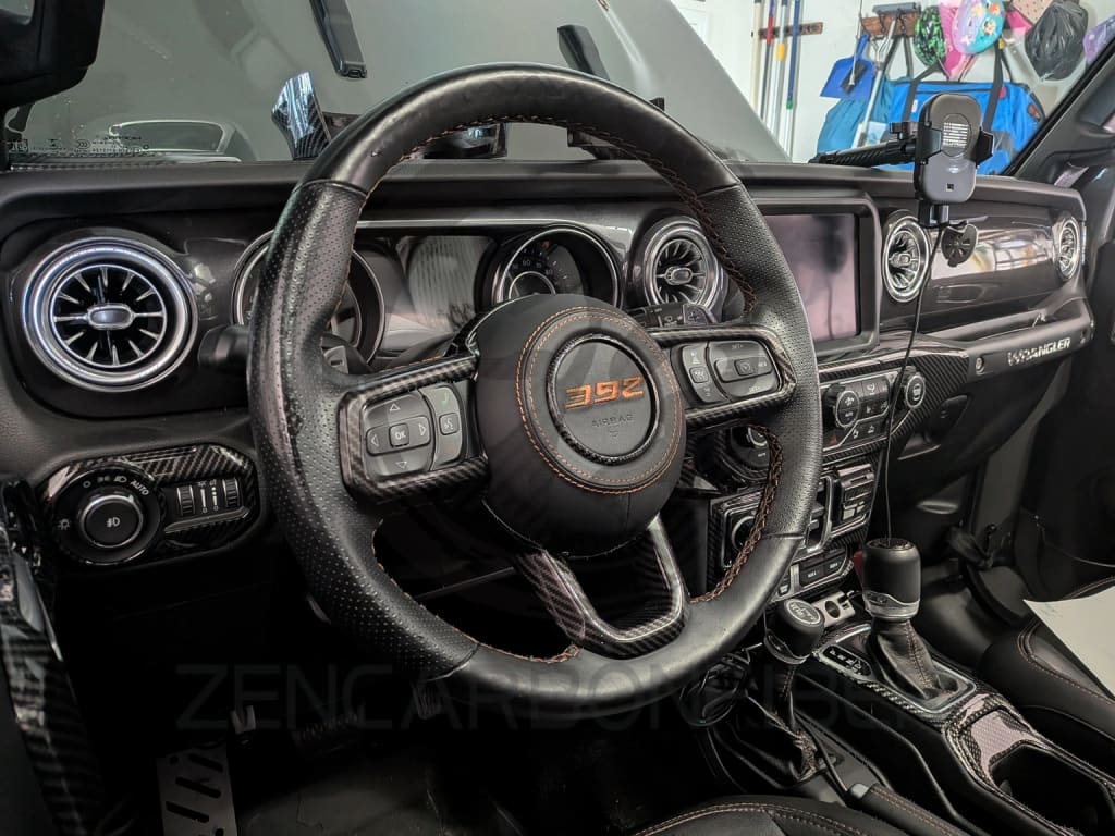 2018 + Jeep JL Wrangler/Gladiator Custom Airbag Cover