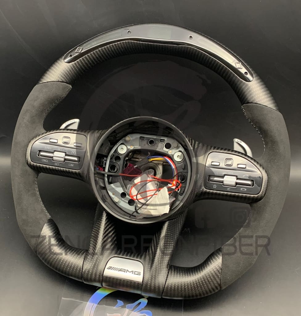 Mercedes Custom Carbon Fiber Steering Wheel