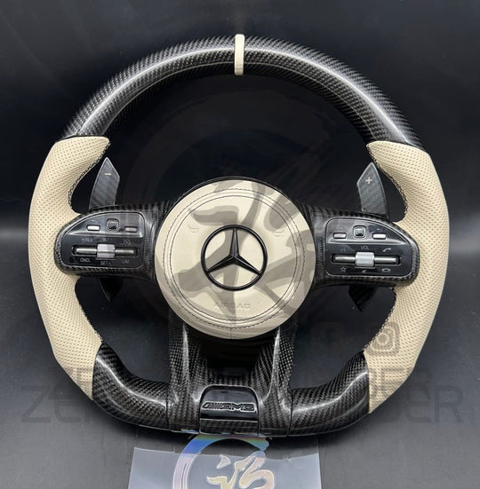 Mercedes Custom Carbon Fiber Steering Wheel