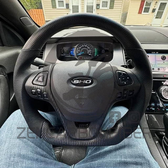 2013-2019 Ford Taurus Carbon Fiber Steering Wheel Steering Wheels