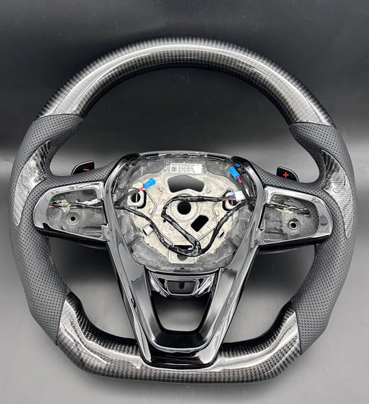 2019-2024 BMW G-Chassis Non-M-Sport Carbon Fiber Steering Wheel