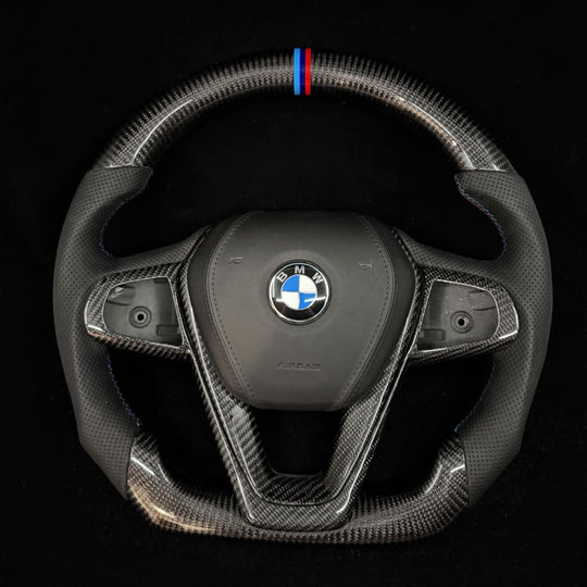 2019-2024 BMW G-Chassis Non-M-Sport Carbon Fiber Steering Wheel