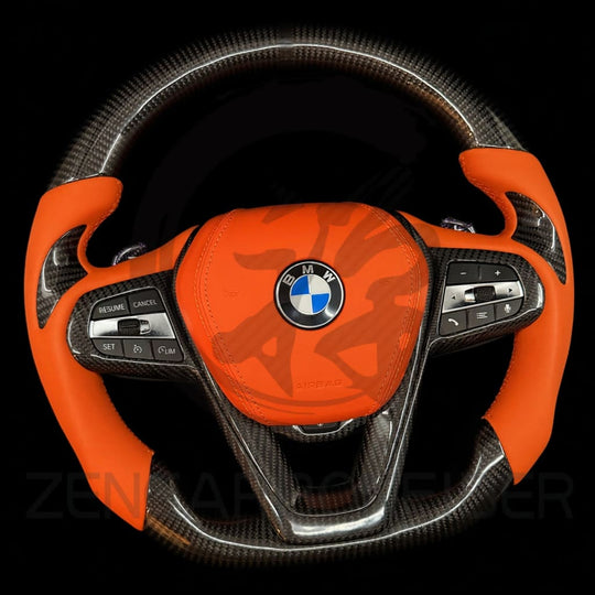 2019-2024 BMW G2X/G30 3/4/5-series Non-M-Sport Carbon Fiber Steering Wheel - Steering Wheels