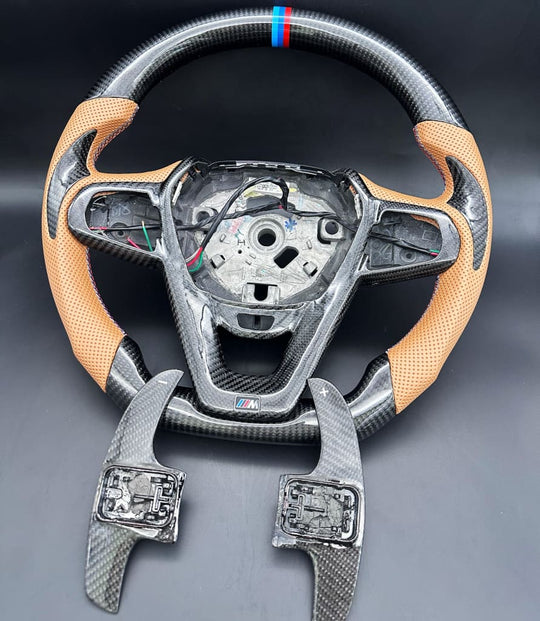 2019-2024 BMW G2X/G30 3/4/5-series Non-M-Sport Carbon Fiber Steering Wheel - Steering Wheels