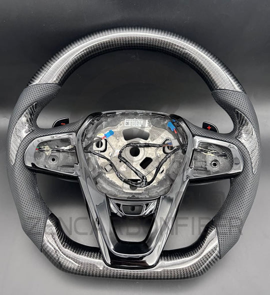 2019-2024 BMW G-Chassis Non-M-Sport Carbon Fiber Steering Wheel