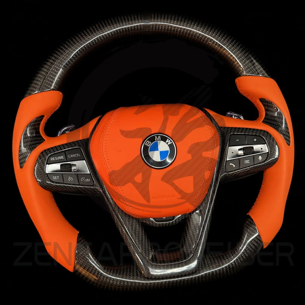 2019-2024 BMW G2X/G30 3/4/5-series Non-M-Sport Carbon Fiber Steering Wheel - Steering Wheels