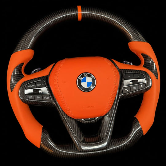 2019-2024 BMW G2X/G30 3/4/5-series Non-M-Sport Carbon Fiber Steering Wheel - Steering Wheels