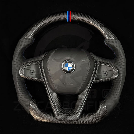 2019-2024 BMW G-Chassis Non-M-Sport Carbon Fiber Steering Wheel