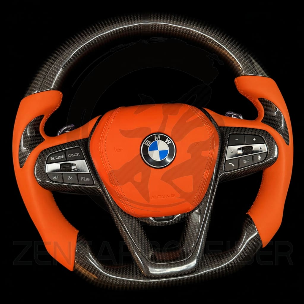 2019-2024 BMW G2X/G30 3/4/5-series Non-M-Sport Carbon Fiber Steering Wheel - Steering Wheels