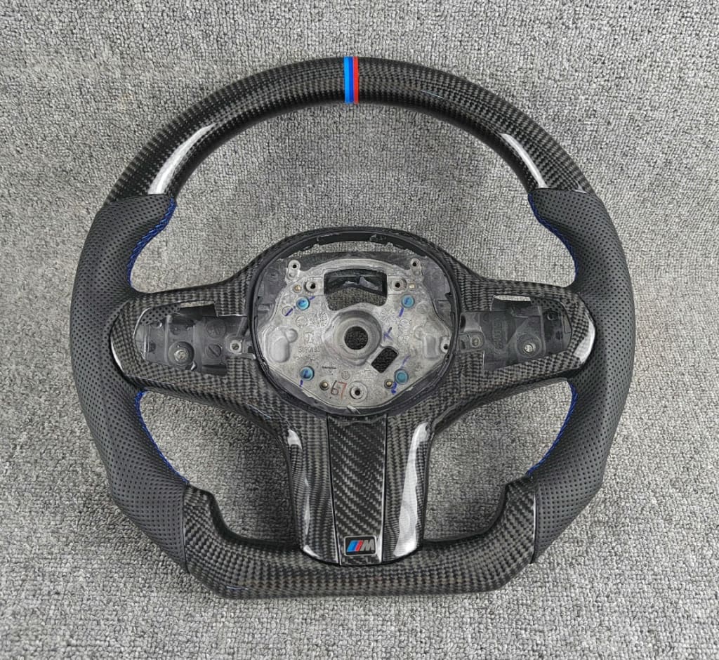 2019 + Bmw G20/G21/G22/G26 M-Sport Carbon Fiber Steering Wheel