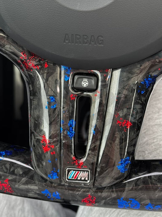 2019 + BMW G20/G21/G22/G26/G42 M-Sport Carbon Fiber Steering Wheel steering wheel