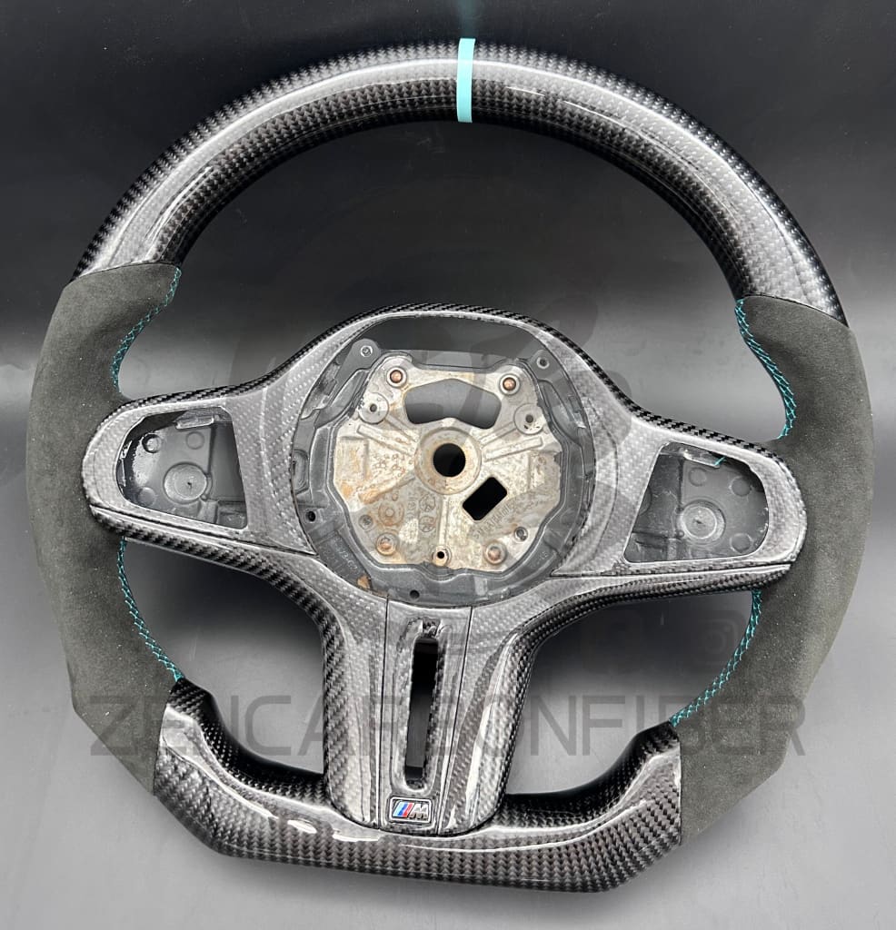 2019 + Bmw G20/G21/G22/G26 M-Sport Carbon Fiber Steering Wheel