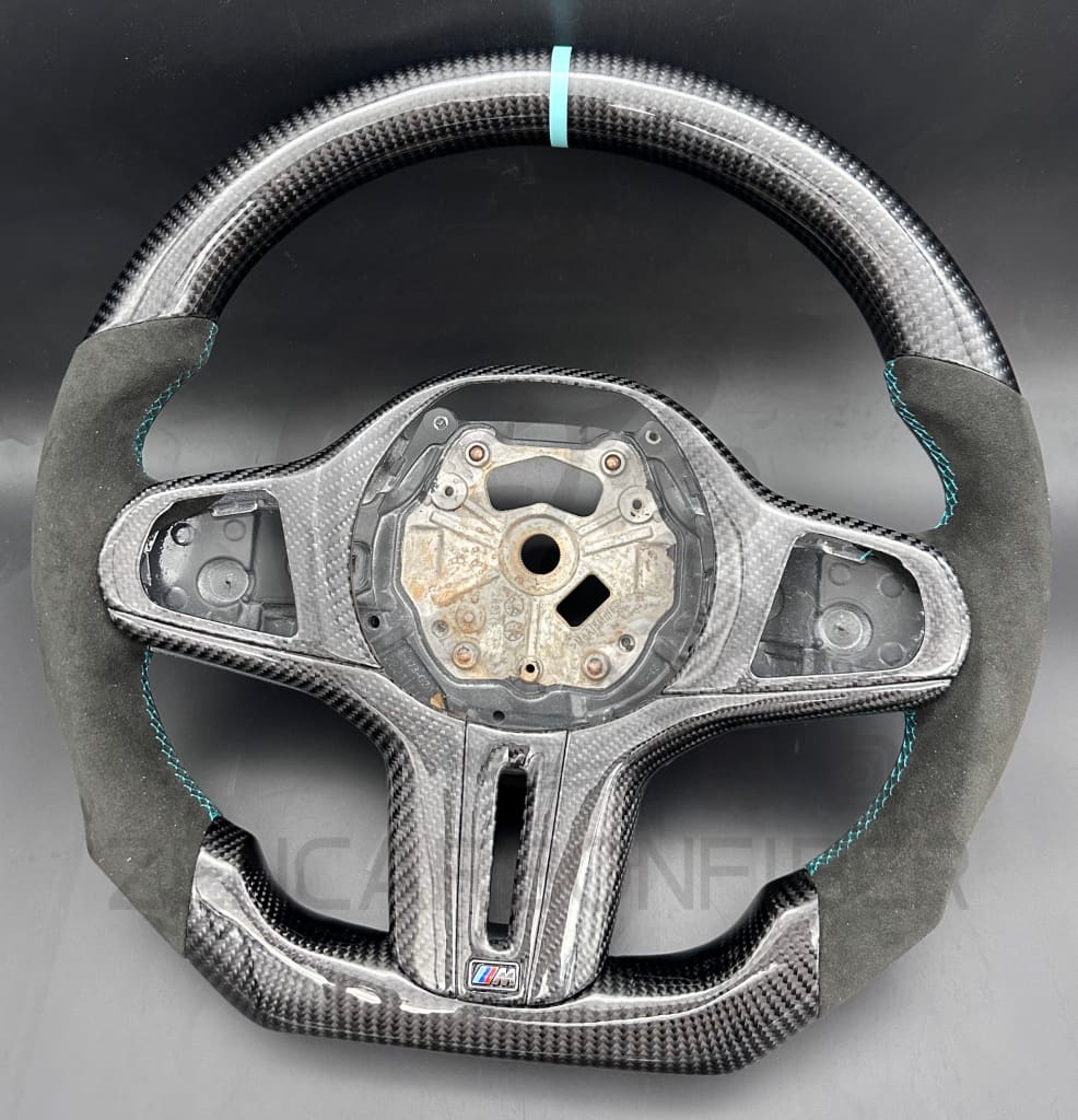 2019 + Bmw G20/G21/G22/G26 M-Sport Carbon Fiber Steering Wheel