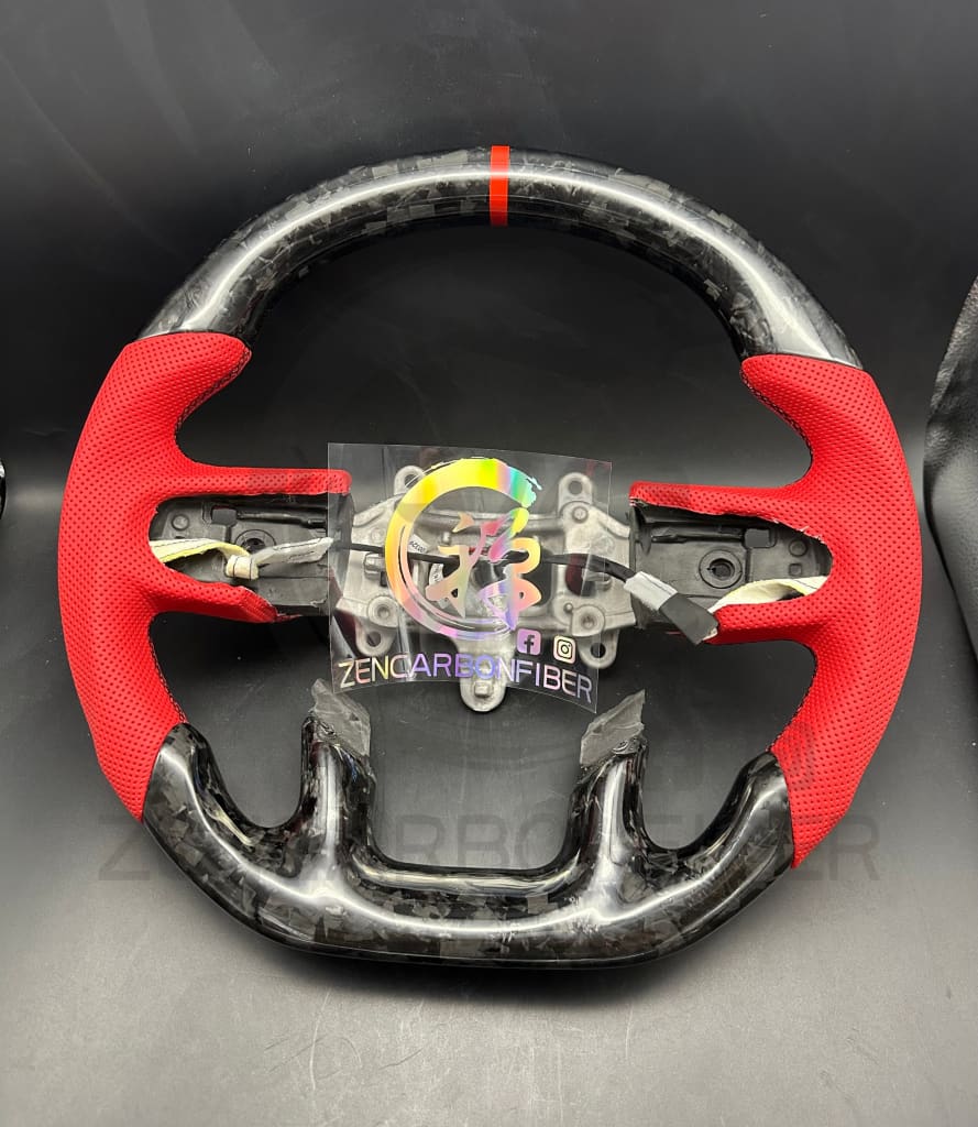 2019+ Dodge Ram 1500 Carbon Fiber Steering Wheel