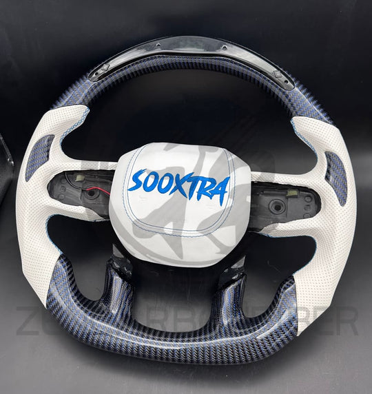 2019 + Dodge Ram 1500 Carbon Fiber Steering Wheel Steering Wheel