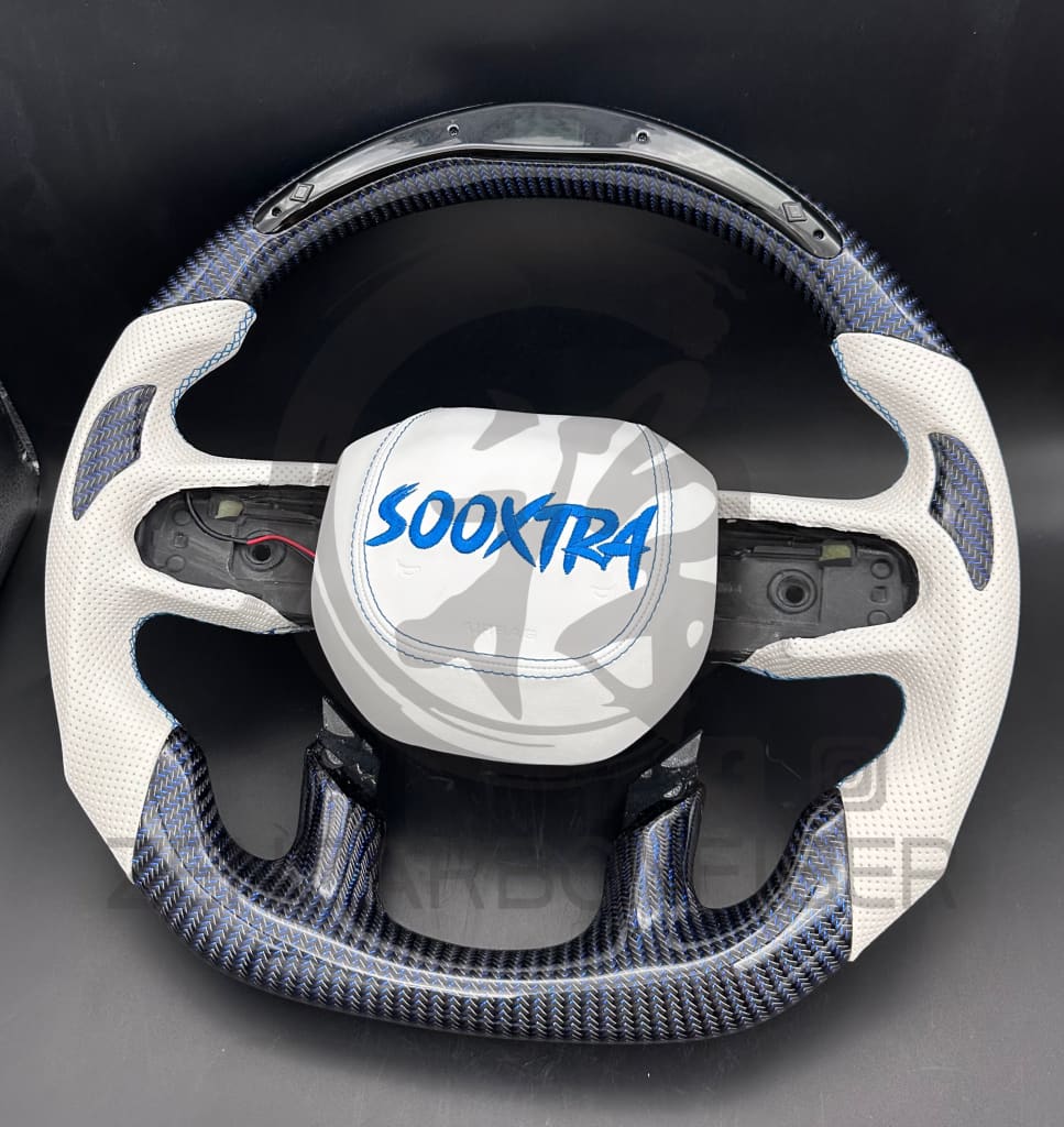 2019 + Dodge Ram 1500 Carbon Fiber Steering Wheel Steering Wheel