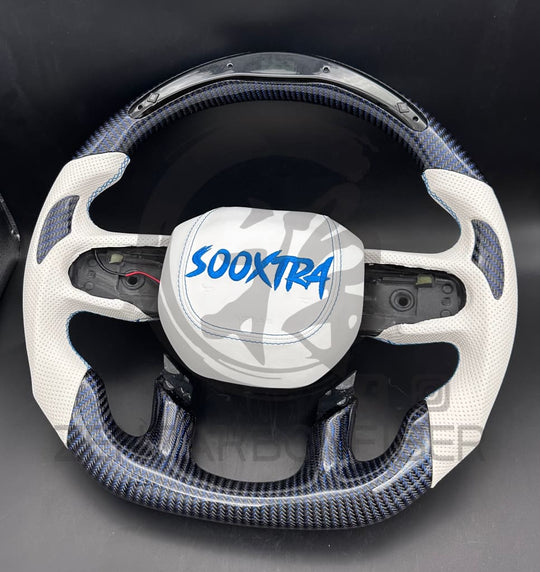 2019 + Dodge Ram 1500 Carbon Fiber Steering Wheel Steering Wheel