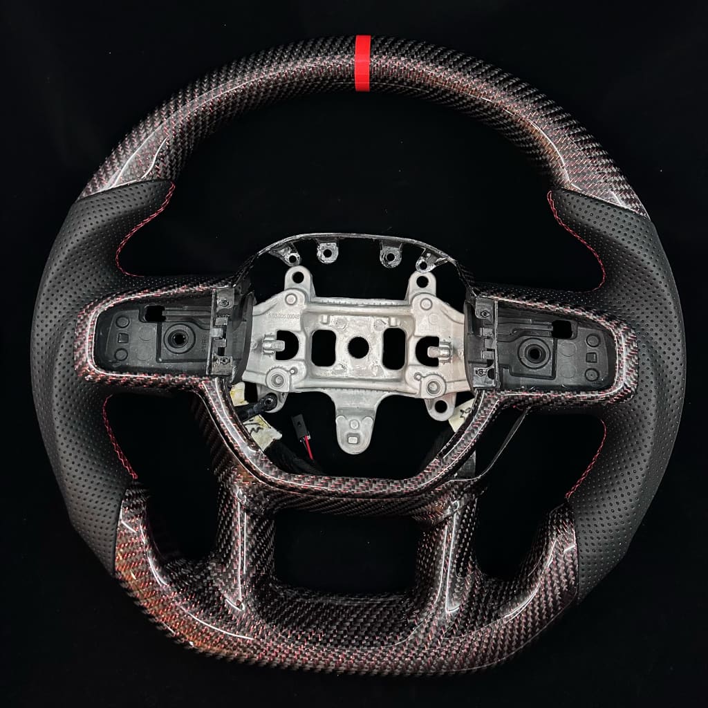 2019 + Dodge Ram 1500 Carbon Fiber Steering Wheel Steering Wheel