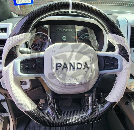 2019-2024 Dodge RAM Carbon Fiber Steering Wheel - Steering Wheels