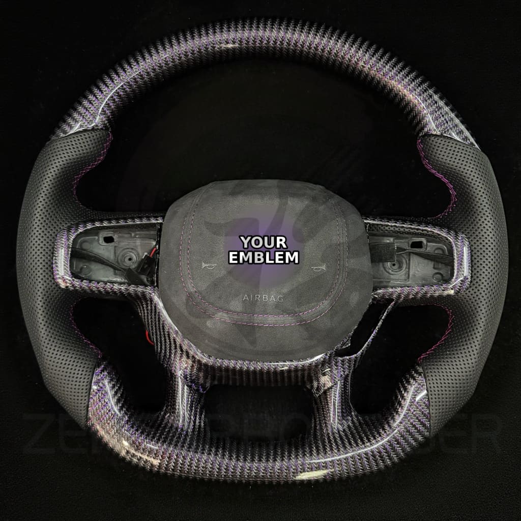 2019-2024 Dodge RAM Carbon Fiber Steering Wheel - Steering Wheels