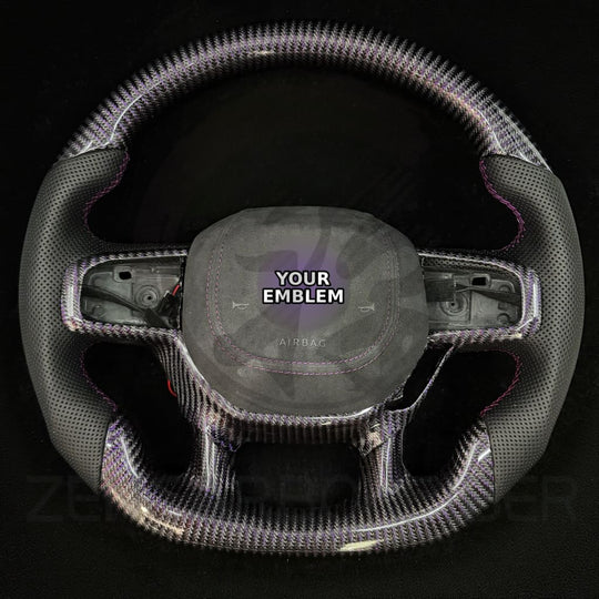 2019-2024 Dodge RAM Carbon Fiber Steering Wheel - Steering Wheels