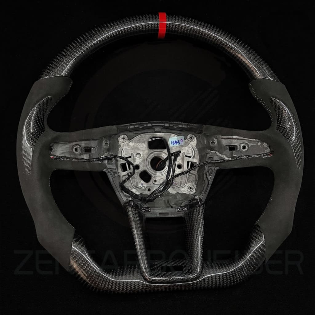 2019-2025 Audi A6/S6/RS6 A7/S7/RS7 A8/S8 Carbon Fiber Steering Wheel - Steering Wheels