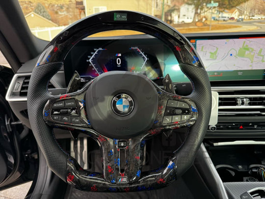 2019 + BMW G20/G21/G22/G26/G42 M-Sport Carbon Fiber Steering Wheel steering wheel