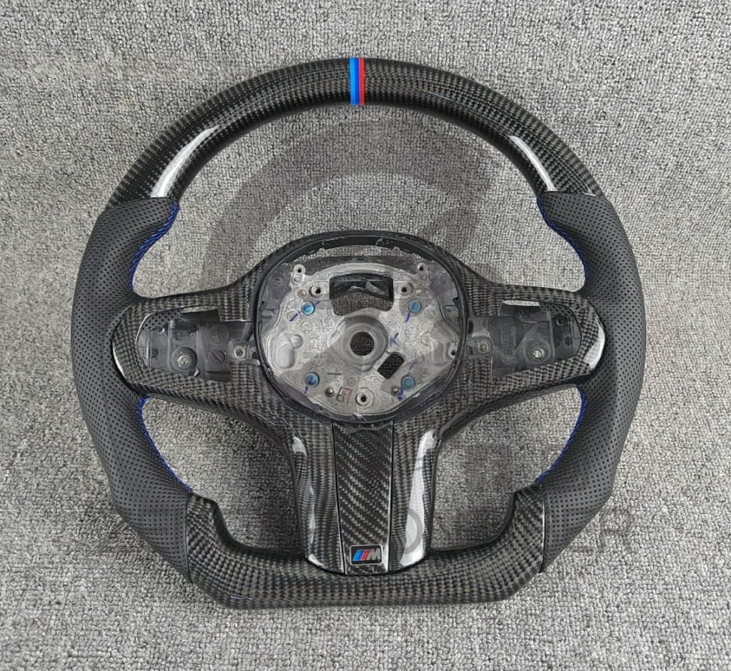 2019 + Bmw G20/G21/G22/G26 M-Sport Carbon Fiber Steering Wheel