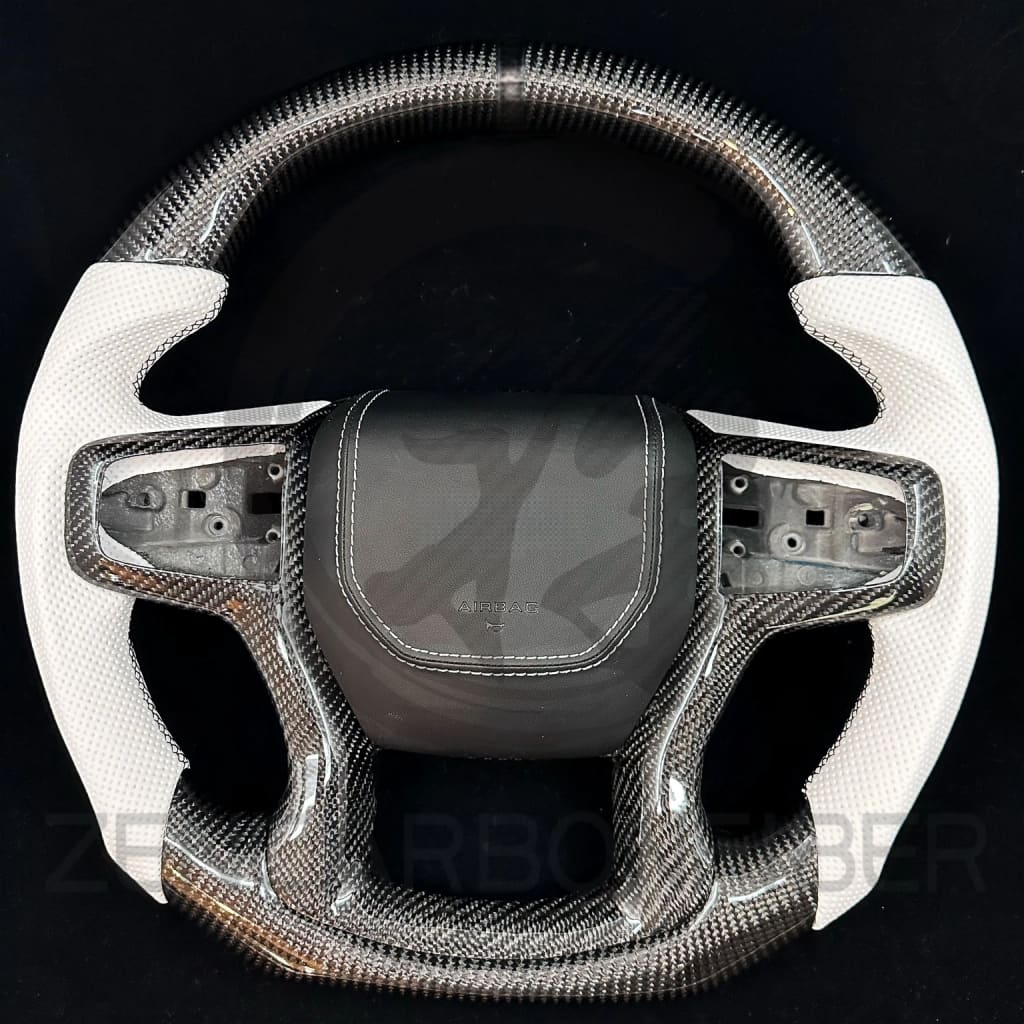 2019+ Chevrolet Silverado Carbon Fiber Steering Wheel - Steering Wheels