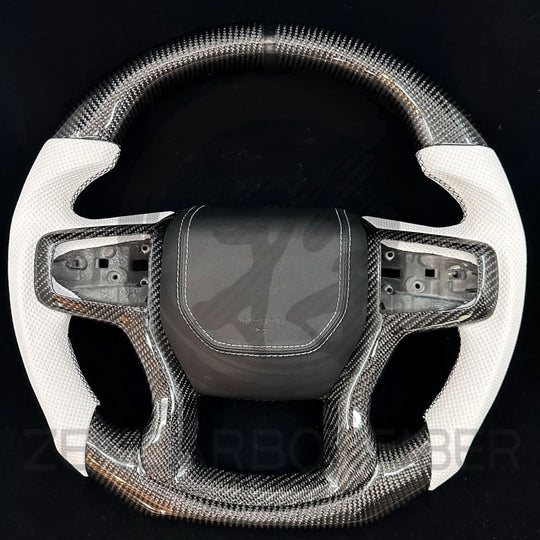 2019+ Chevrolet Silverado Carbon Fiber Steering Wheel - Steering Wheels
