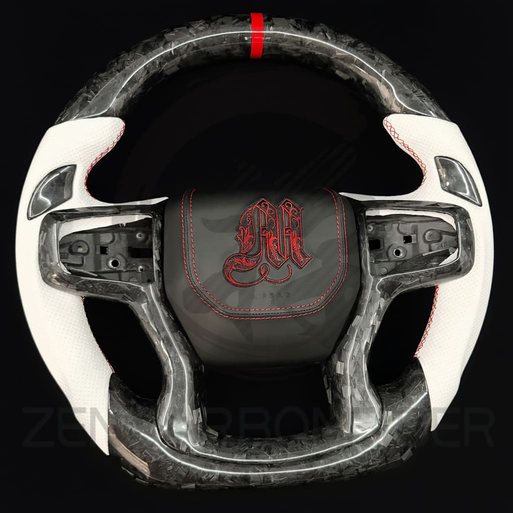 2019+ Chevrolet Silverado Carbon Fiber Steering Wheel - Steering Wheels