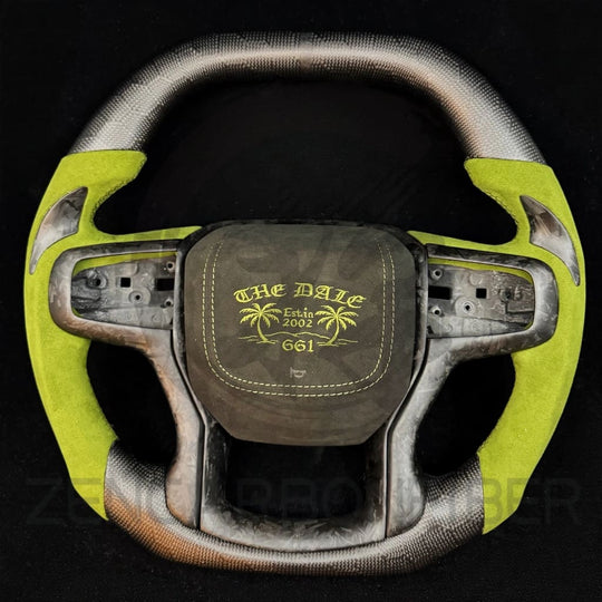 2019+ Chevrolet Silverado/GMC Sierra Carbon Fiber Steering Wheel Steering Wheels