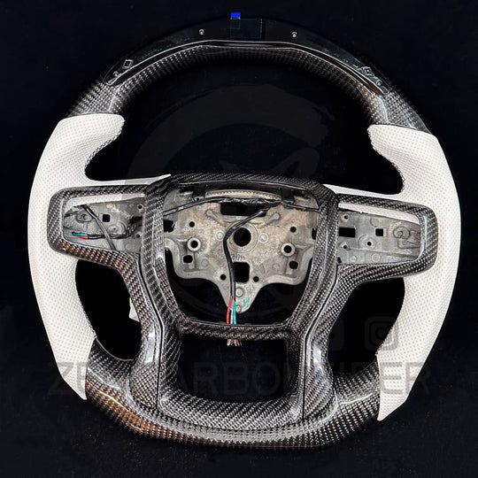 2019 + Chevrolet Silverado custom Carbon Fiber Steering Wheel Steering Wheels