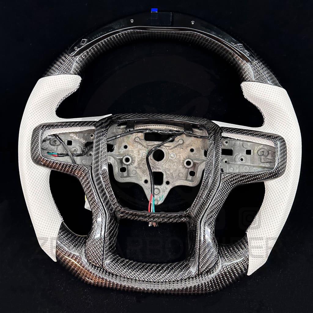 2019 + Chevrolet Silverado custom Carbon Fiber Steering Wheel Steering Wheels