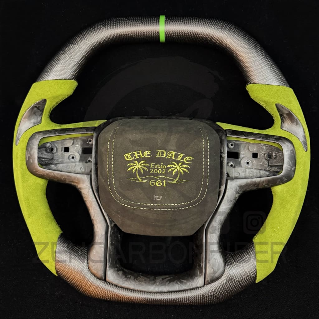 2019+ Chevrolet Silverado/GMC Sierra Carbon Fiber Steering Wheel Steering Wheels