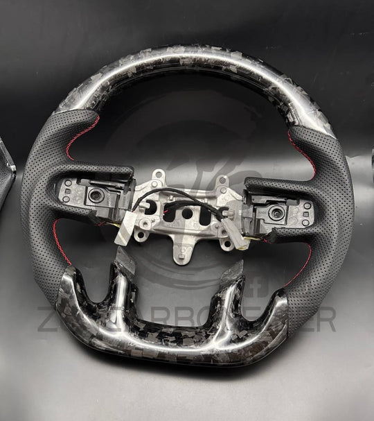 2019 + Dodge Ram 1500 Carbon Fiber Steering Wheel