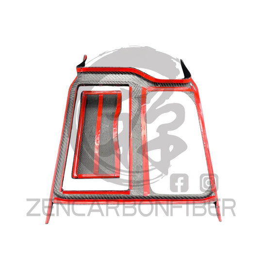 2019 + Dodge Ram 1500/Trx Carbon Fiber Center Console Cover