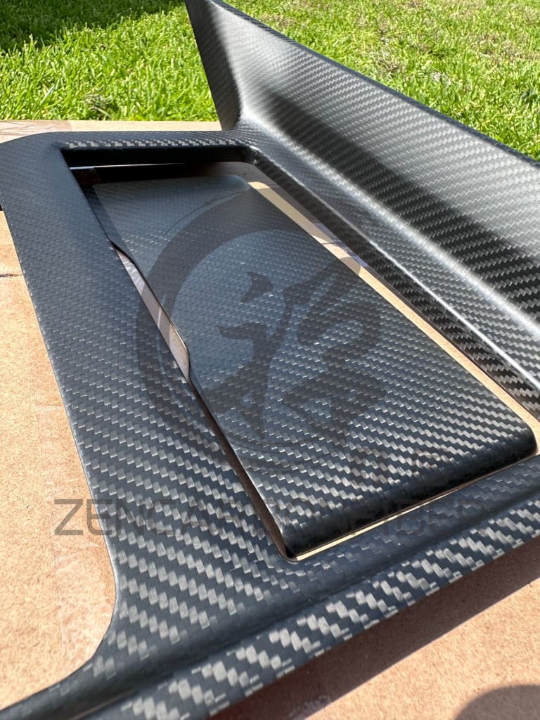 2019 + Dodge Ram 1500/Trx Carbon Fiber Center Console Cover