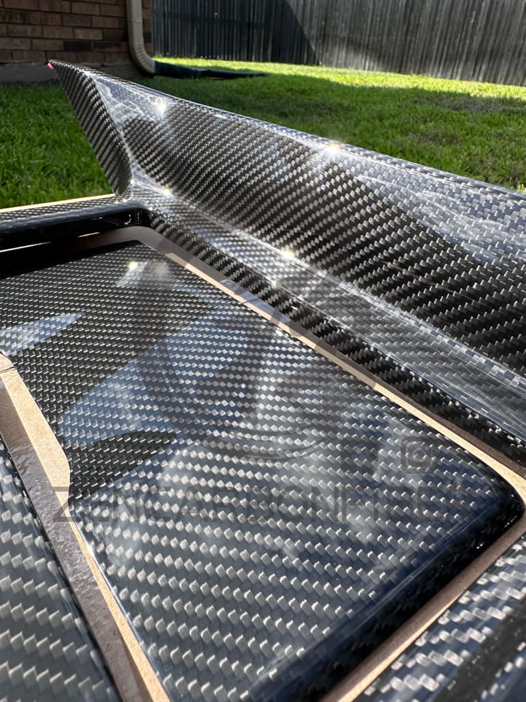 2019 + Dodge Ram 1500/Trx Carbon Fiber Center Console Cover