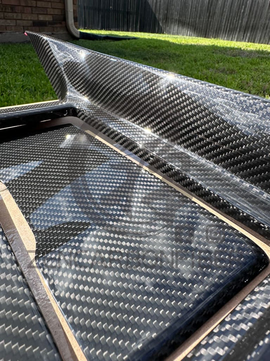 2019 + Dodge Ram 1500/Trx Carbon Fiber Center Console Cover