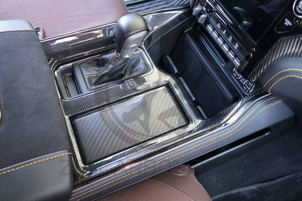 2019 + Dodge Ram 1500/Trx Carbon Fiber Center Console Cover