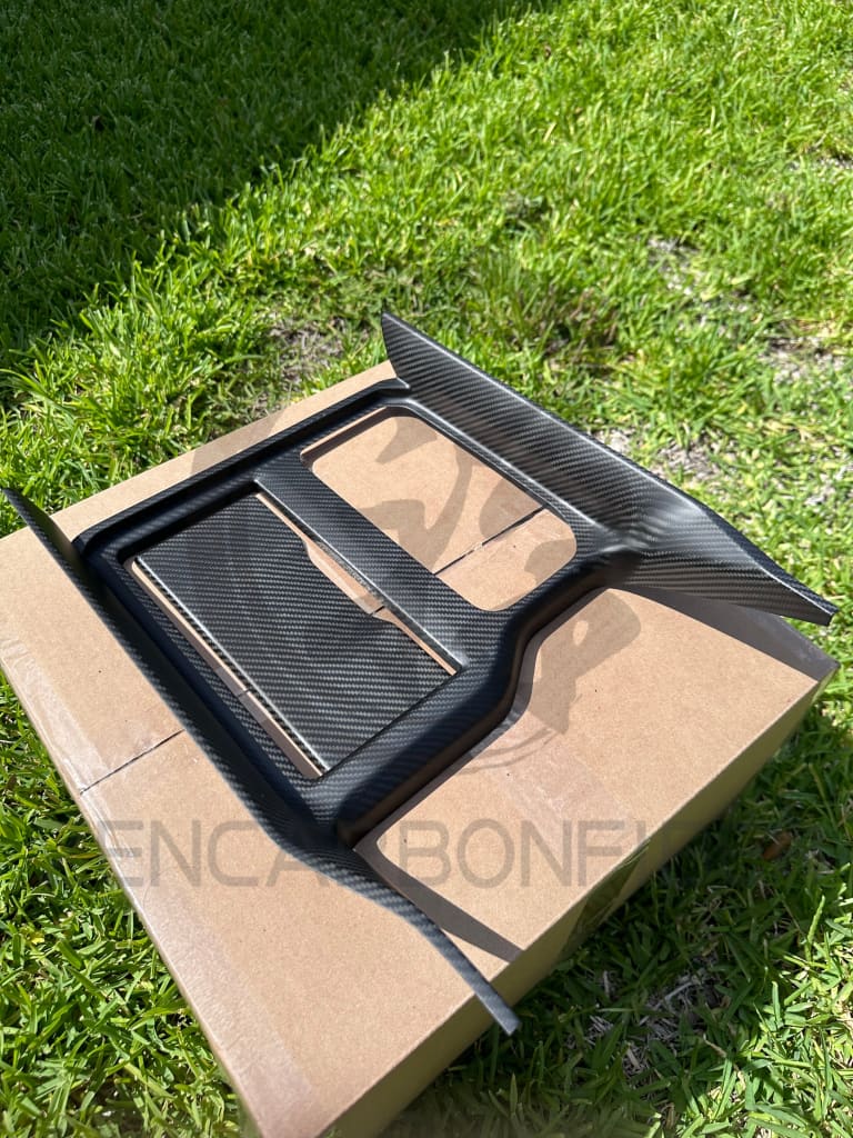 2019 + Dodge Ram 1500/Trx Carbon Fiber Center Console Cover