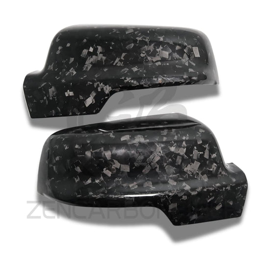 2019 + Dodge Ram 1500/Trx Carbon Fiber Mirror Cap Covers Forged Carbon Fiber