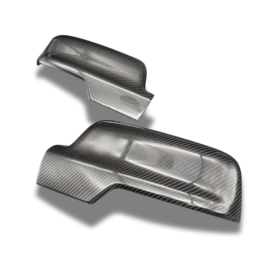 2019 + Dodge Ram 1500/Trx Carbon Fiber Mirror Cap Covers Gloss Carbon Fiber