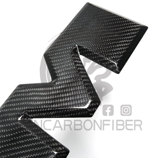 2019 + Dodge Ram 1500/Trx Carbon Fiber Rear Tailgate Emblem Cover