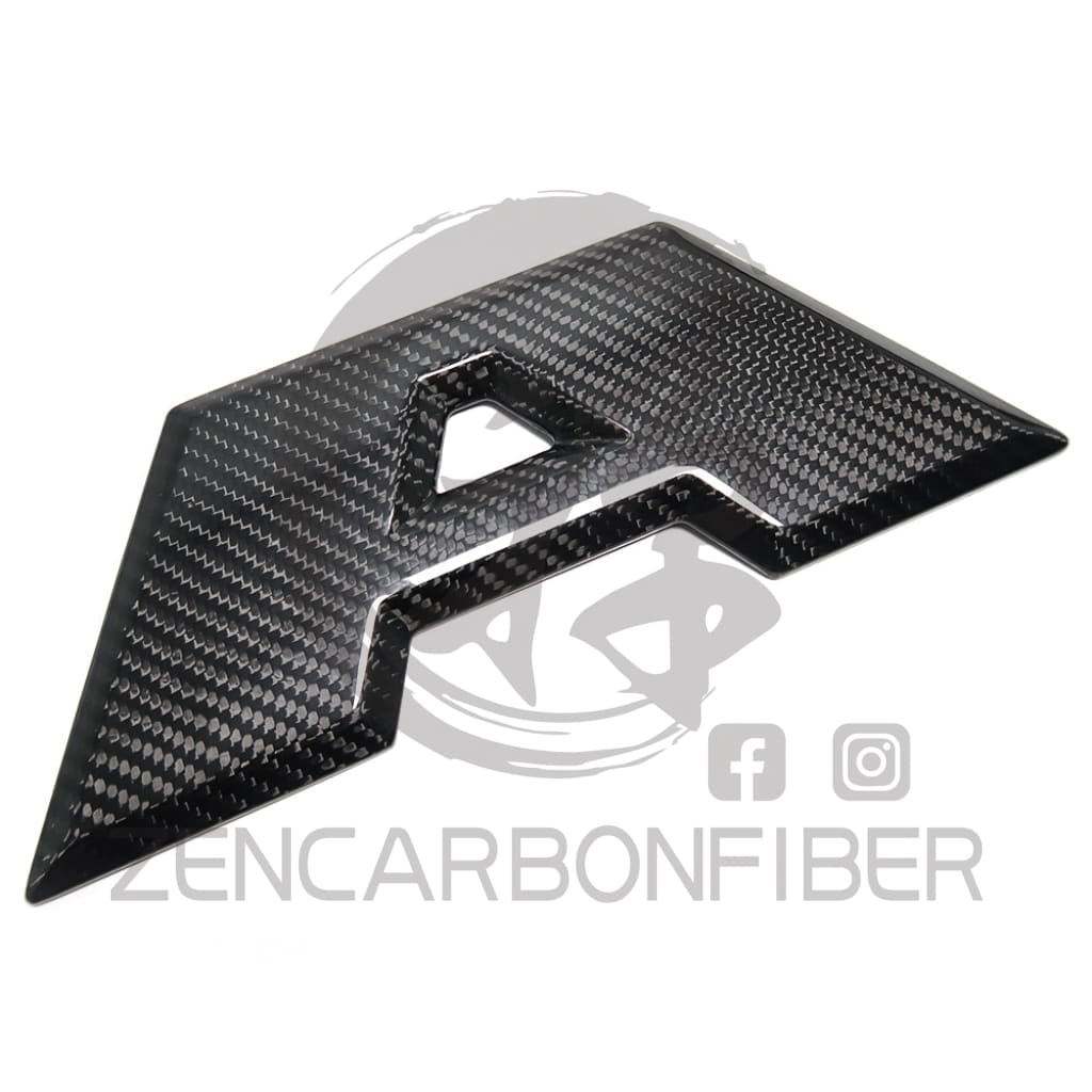 2019 + Dodge Ram 1500/Trx Carbon Fiber Rear Tailgate Emblem Cover