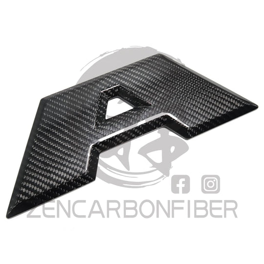 2019 + Dodge Ram 1500/Trx Carbon Fiber Rear Tailgate Emblem Cover