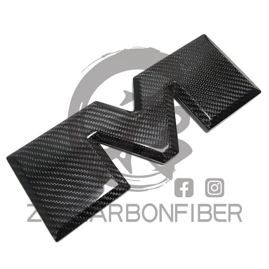 2019 + Dodge Ram 1500/Trx Carbon Fiber Rear Tailgate Emblem Cover