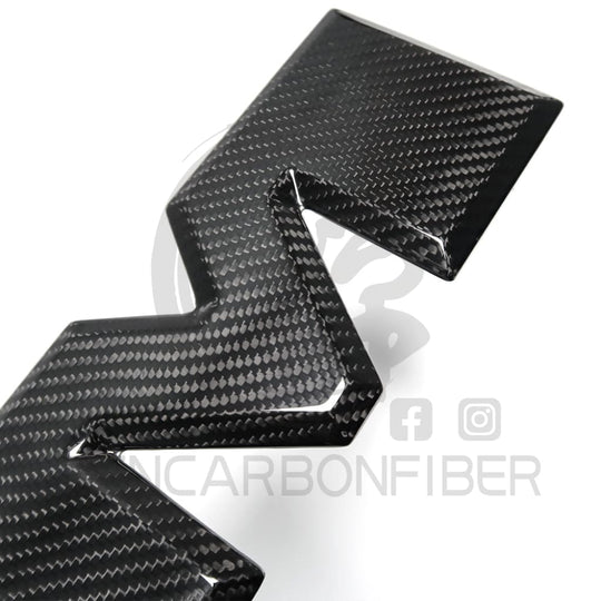 2019 + Dodge Ram 1500/Trx Carbon Fiber Rear Tailgate Emblem Cover
